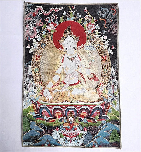 Tibet buddhism silk - 36", cloth