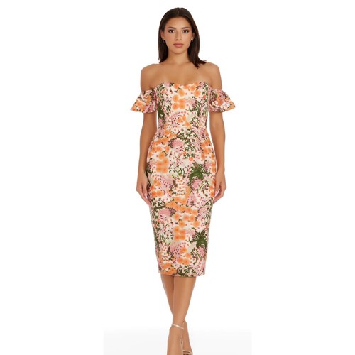 Nwt dress the population tara - dress,