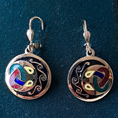 Tara signed celtic enamel - tara,