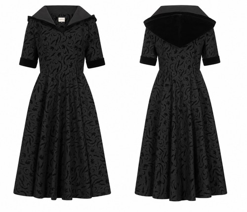 Banned black tara - black, hooded