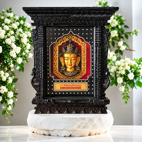 Handcrafted goddess tara mask - tara,