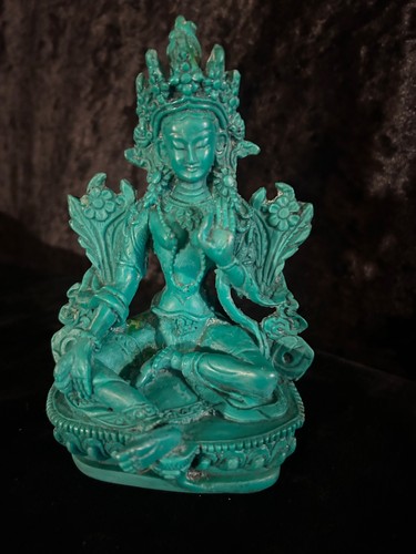 Green tara resin statue cm - statue, 15