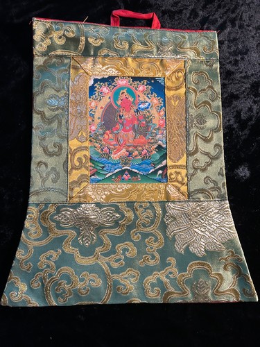 Red tara postcard - red,