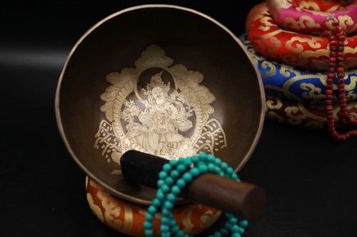White tara with tibetan - with,