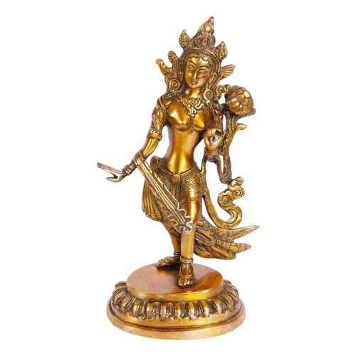 Brass goddess tara statue for - goddess,
